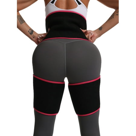 Women Neoprene Thigh Support Compression Waist Shaping Thigh Trimmer Sports Protector Groin Sciatica Relief Wrap